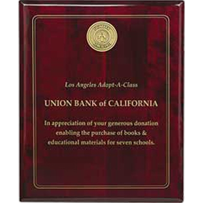 Picture of Rosewood Plaque - 8" x 10"