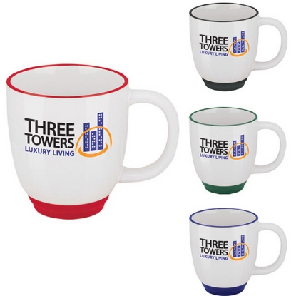Two-Tone Bistro Mug - 14 oz.