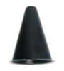 Mini Megaphones 8" Black