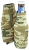 Zipper Jacket Scuba Beverage Insulator Camo