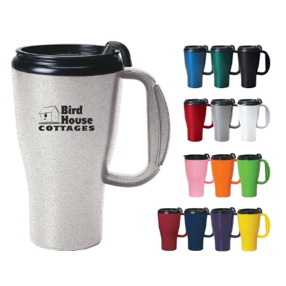 16 Oz. Omega Mug With Slider Lid
