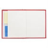 3 1/2" x 5" Jotter With Sticky Notes And Flags Open