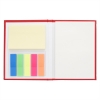 3 1/2" x 5" Jotter With Sticky Notes And Flags Open Front