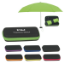 37" Arc Telescopic Folding Travel Umbrella With Eva Case