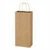Kraft Paper Brown Wine Bag - 5.25" x 13" Natural