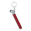 Mini Tire Gauge Key Chain Red