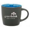 12 oz Ceramic Coffee Mug Blue