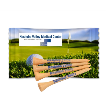 Tees in Sealed Bag- Mini Basics Golf Kit