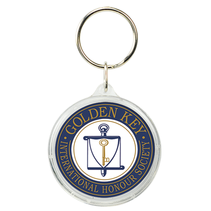 Round Crystal Keytags