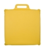 	Square Vinyl Stadium Seat Cushions - 2" Foam Bright Gold