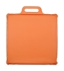 	Square Vinyl Stadium Seat Cushions - 2" Foam Orange