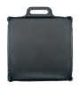	Square Vinyl Stadium Seat Cushions - 2" Foam Black