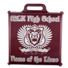 Square Vinyl Stadium Seat Cushions - 2" Foam