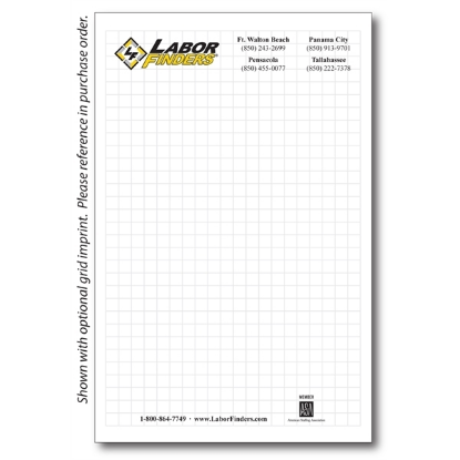 Notepads - 5-3/8" x 8-3/8" - 25 Sheets