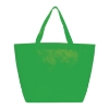 YaYa Budget Non-Woven Shopper Totes-Lime Green