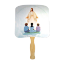 Jesus and Children Hand Fan