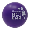 Round Stress Ball Purple