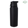 24 oz. Velvet Touch Aluminum Bottle Black