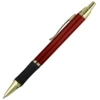 European Style Rubber Grip Metal Pens Red
