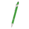 Roslin Incline Stylus Pens Neon Green/Silver Accents
