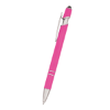 Roslin Incline Stylus Pens Neon Pink/Silver Accents