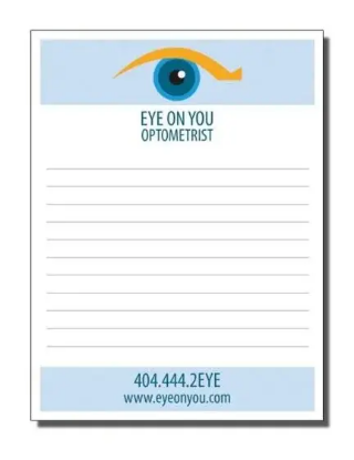 4 ¼" x 5 ½" Notepads - 50 Sheets