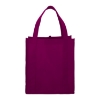 Little Juno Non-Woven Grocery Tote Burgundy
