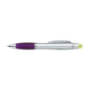 Silver Ion Wax Gel Highlighter Pen Purple