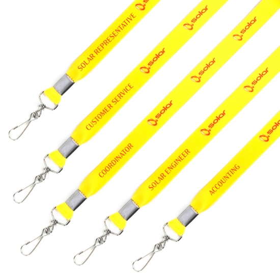 5/8" Variable Data Dye Sublimated Lanyard