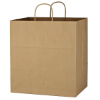 Picture of Kraft Paper Brown Shopping Bag - 14" x 15"