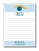 Picture of 4 ¼" x 5 ½" Full Color Notepads - 100 Sheets