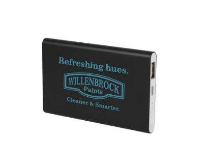 Compact Aluminum Power Bank 4000 MAH 