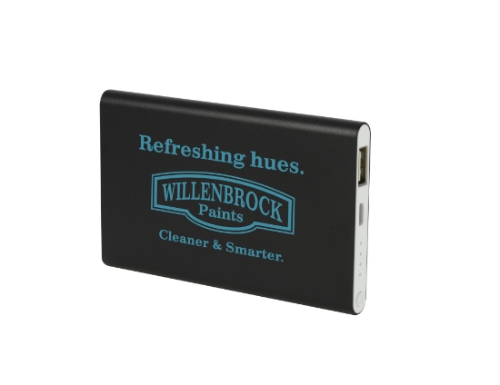 Compact Aluminum Power Bank 4000 MAH 