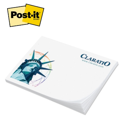 Post-it® Custom Printed Notepad 3" x 4" - 50 Sheet