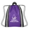 Custom Logo Small Reflective Hit Sports Pack Purple