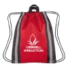 Custom Logo Small Reflective Hit Sports Pack Red
