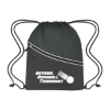 Custom Logo Two-Tone Hit Sports Pack Black With Black