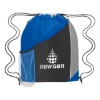 Custom Logo Tri-Color Sports Pack Black With Royal