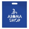 Custom Logo Large Heat Sealed Non-Woven Exhibition Tote Royal Blue