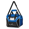 Custom Logo Mesh Accent Kooler Bag Blue