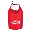 Custom Logo Waterproof Dry Bag - 5 Liter Red