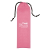 Custom Logo Non-Woven Carrying Pouch Pink