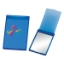 Custom Logo Rectangular Mirror Translucent Blue