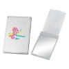 Custom Logo Rectangular Mirror Silver