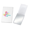 Custom Logo Rectangular Mirror White