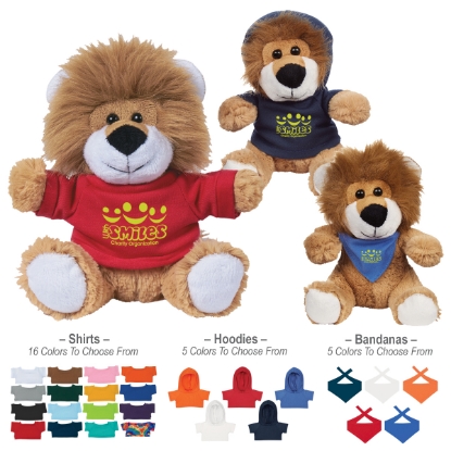 6 Lovable Lion With Shirt