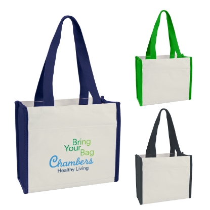 Heavy Cotton Canvas Boxy Tote Bag