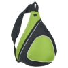 Sling Backpack  Embroidery Lime Green