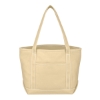 Medium Cotton Canvas Yacht Tote Bag Natural