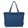 Large Cotton Canvas Yacht Tote Royal Blue